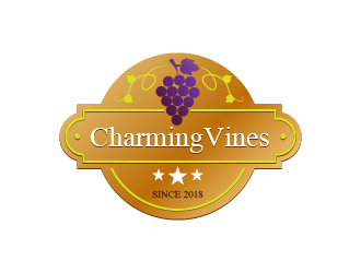 CharmingVines logo design by reight