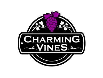 CharmingVines logo design by haze