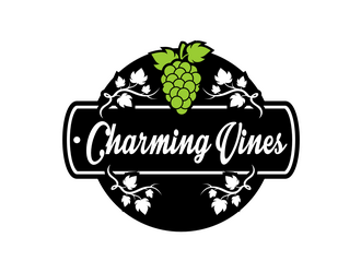 CharmingVines logo design by haze