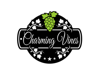 CharmingVines logo design by haze