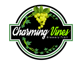 CharmingVines logo design by cgage20