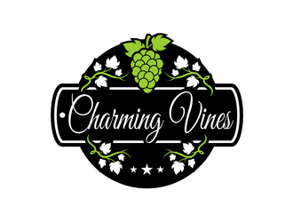 CharmingVines logo design by haze