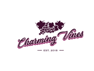 CharmingVines logo design by emberdezign