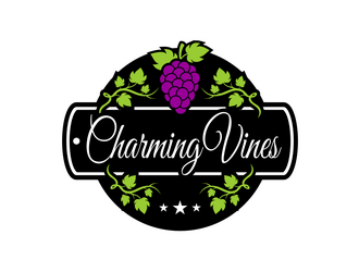 CharmingVines logo design by haze