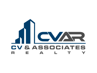 CVAR- CV & ASSOCIATES REALTY logo design by RIANW