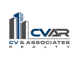 CVAR- CV & ASSOCIATES REALTY logo design by RIANW