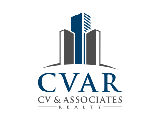 CVAR- CV & ASSOCIATES REALTY logo design by RIANW