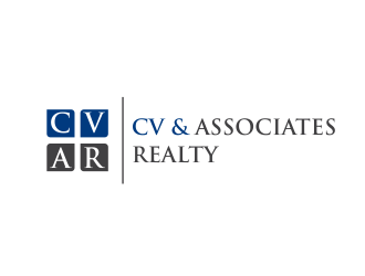 CVAR- CV & ASSOCIATES REALTY logo design by kopipanas