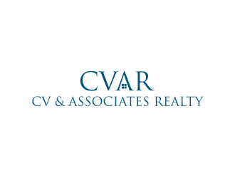 CVAR- CV & ASSOCIATES REALTY logo design by logitec