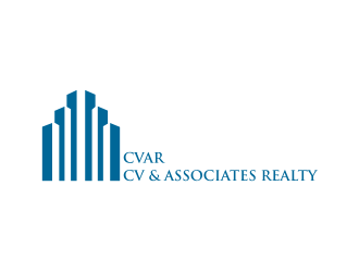 CVAR- CV & ASSOCIATES REALTY logo design by logitec