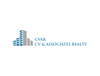 CVAR- CV & ASSOCIATES REALTY logo design by logitec