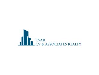 CVAR- CV & ASSOCIATES REALTY logo design by logitec