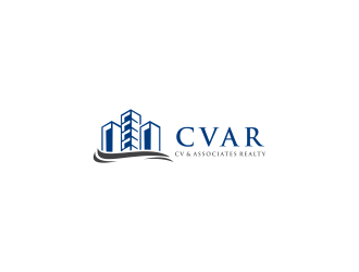 CVAR- CV & ASSOCIATES REALTY logo design by kaylee