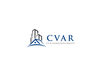 CVAR- CV & ASSOCIATES REALTY logo design by kaylee