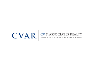 CVAR- CV & ASSOCIATES REALTY logo design by ndaru