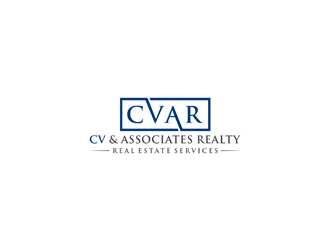 CVAR- CV & ASSOCIATES REALTY logo design by ndaru