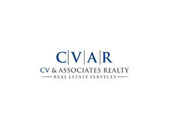 CVAR- CV & ASSOCIATES REALTY logo design by ndaru