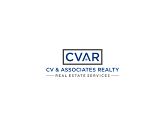 CVAR- CV & ASSOCIATES REALTY logo design by ndaru