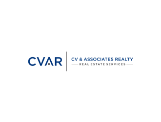 CVAR- CV & ASSOCIATES REALTY logo design by ndaru