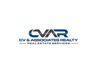 CVAR- CV & ASSOCIATES REALTY logo design by ndaru