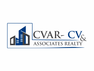 CVAR- CV & ASSOCIATES REALTY logo design by ROSHTEIN