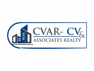 CVAR- CV & ASSOCIATES REALTY logo design by ROSHTEIN