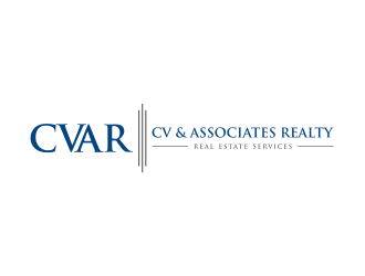 CVAR- CV & ASSOCIATES REALTY logo design by cintoko