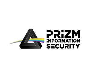 Prizm Information Security logo design by torresace