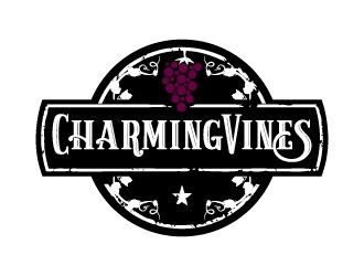 CharmingVines logo design by daywalker