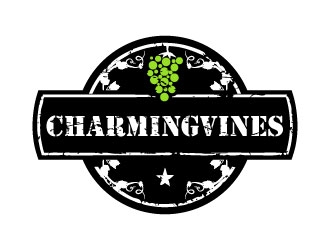 CharmingVines logo design by daywalker