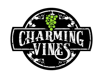 CharmingVines logo design by daywalker