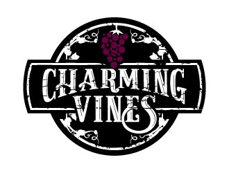 CharmingVines logo design by daywalker