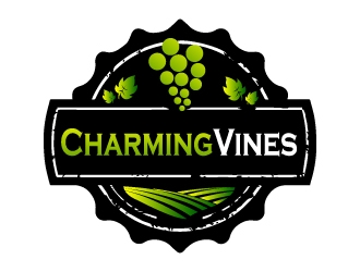 CharmingVines logo design by J0s3Ph