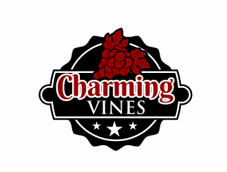 CharmingVines logo design by serprimero