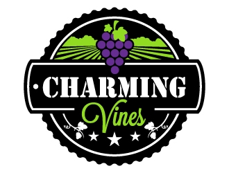 CharmingVines logo design by jaize