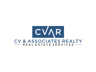 CVAR- CV & ASSOCIATES REALTY logo design by yeve