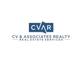 CVAR- CV & ASSOCIATES REALTY logo design by yeve