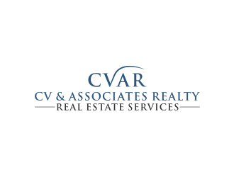 CVAR- CV & ASSOCIATES REALTY logo design by yeve