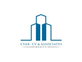 CVAR- CV & ASSOCIATES REALTY logo design by Franky.