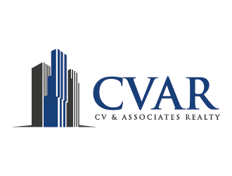 CVAR- CV & ASSOCIATES REALTY logo design by shctz