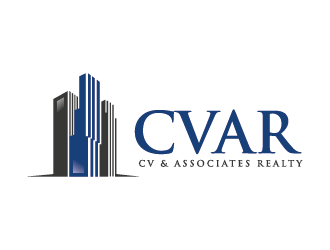 CVAR- CV & ASSOCIATES REALTY logo design by shctz