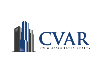 CVAR- CV & ASSOCIATES REALTY logo design by shctz