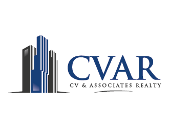 CVAR- CV & ASSOCIATES REALTY logo design by shctz