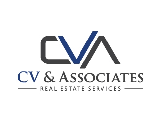 CVAR- CV & ASSOCIATES REALTY logo design by Kewin