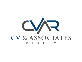 CVAR- CV & ASSOCIATES REALTY logo design by RIANW