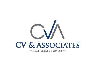 CVAR- CV & ASSOCIATES REALTY logo design by jafar