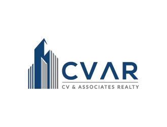 CVAR- CV & ASSOCIATES REALTY logo design by jafar