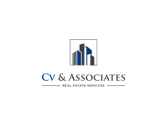 CVAR- CV & ASSOCIATES REALTY logo design by kaylee