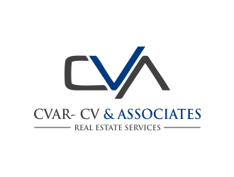 CVAR- CV & ASSOCIATES REALTY logo design by Girly