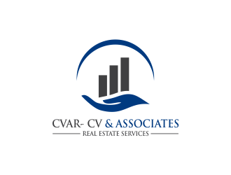 CVAR- CV & ASSOCIATES REALTY logo design by Girly